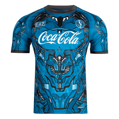Napoli Mens Pre-Match Soccer Jersey 2025/26 Blue