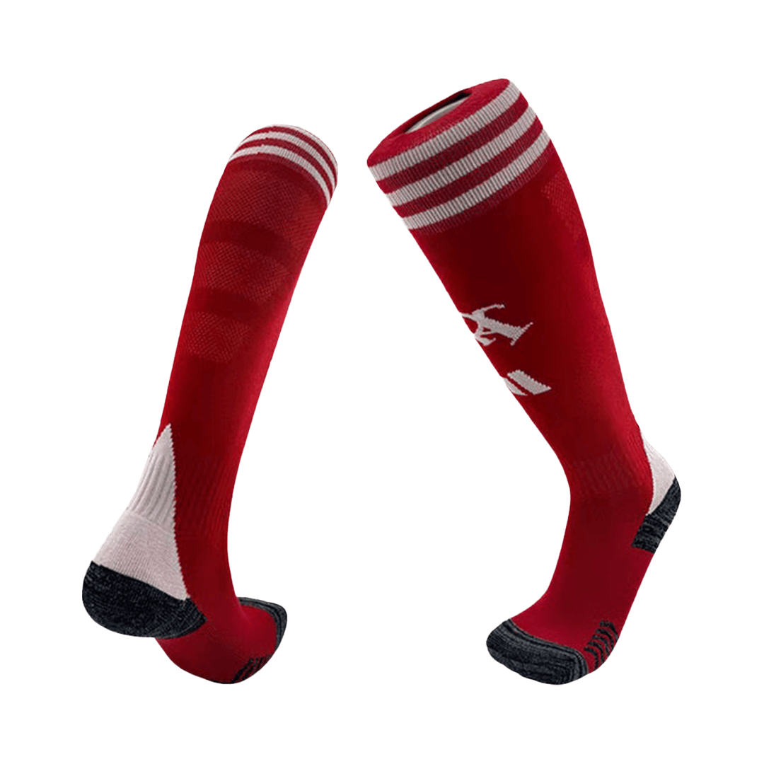 Arsenal Mens Home Soccer Socks 2025/26 Red [PREMIUM]