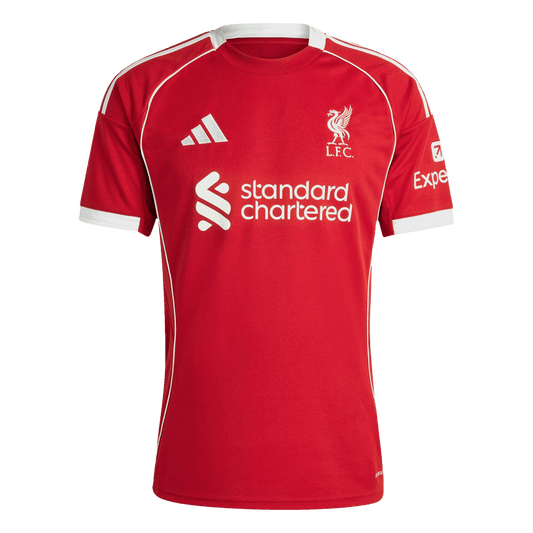 Liverpool Mens Home Soccer Jersey 2025/26 Red