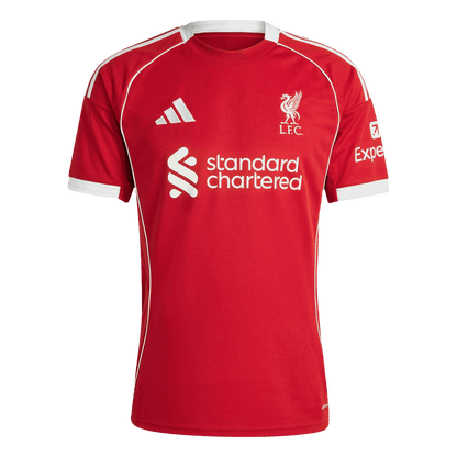 GAKPO #18 Liverpool Mens Home Soccer Jersey 2025/26 Red