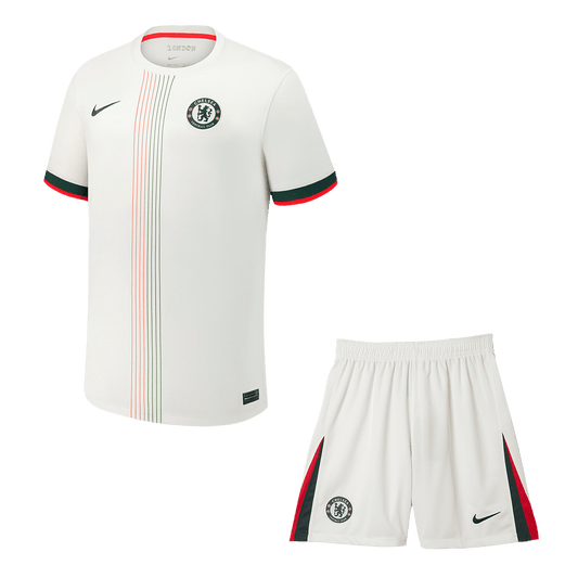 Chelsea Mens Away Soccer Kit 2025/26 White