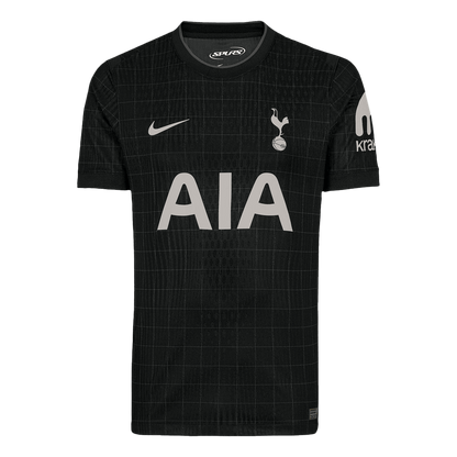 Tottenham Hotspur Mens Away Soccer Jersey 2025/26 Black - Player Version