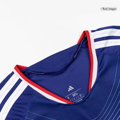 Japan Mens Home Long Sleeve Soccer Jersey World Cup 2026 Navy