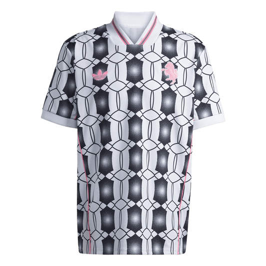 Juventus Mens Soccer Jersey 2025/26 Black&White