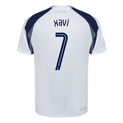 XAVI #7 Tottenham Hotspur Mens Home Soccer Jersey UCL 2025/26 White - Player Version