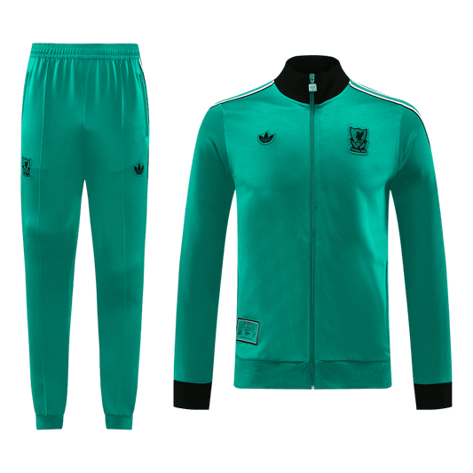 Liverpool Mens Training Tracksuit Kit 2025/26 Green