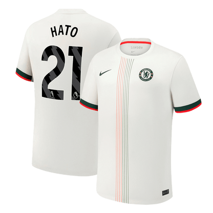 HATO #21 Chelsea Mens Away Soccer Jersey 2025/26 White