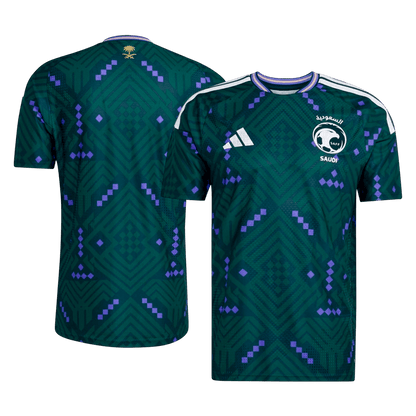 Saudi Arabia Mens Home Soccer Jersey World Cup 2026 Green