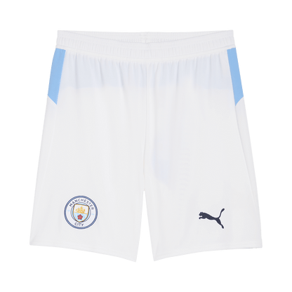 Manchester City Mens Home Soccer Shorts 2025/26 White