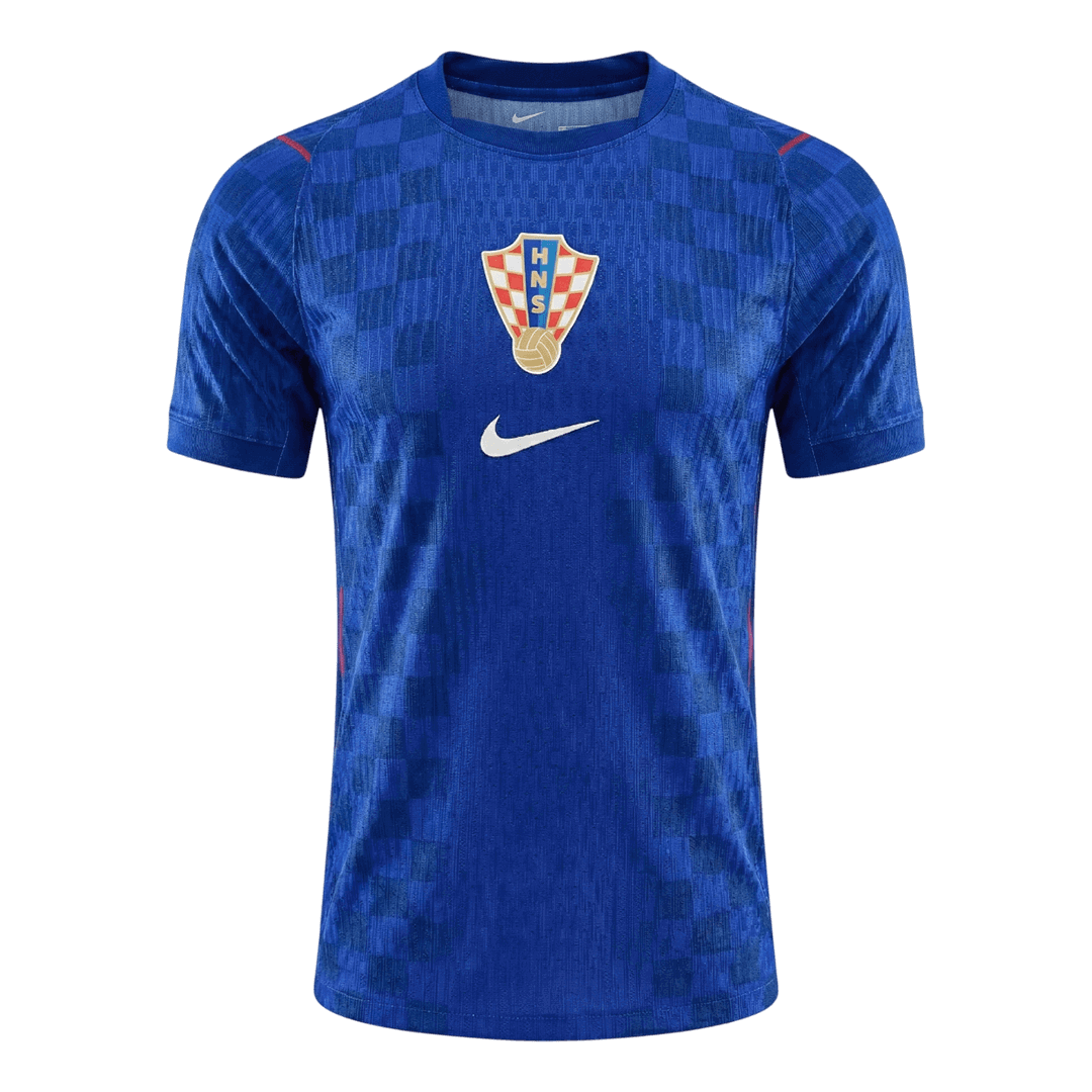 MODRIĆ #10 Croatia Mens Away Soccer Jersey World Cup 2026 Blue - Player Version