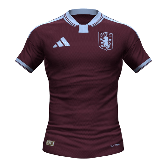 Aston Villa Mens Home Soccer Jersey 2026/27 Red