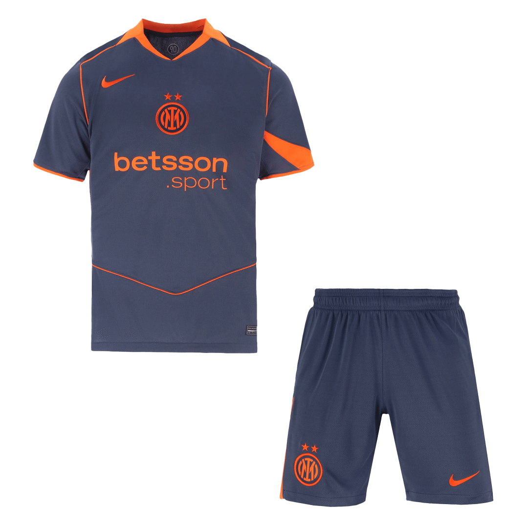 Inter Milan Mens Third Away Soccer Kit 2025/26 Navy