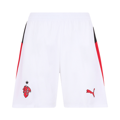 AC Milan Mens Away Soccer Shorts 2025/26 White
