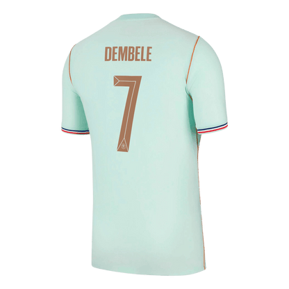 DEMBELE #7 France Mens Away Soccer Jersey World Cup 2026 Blue