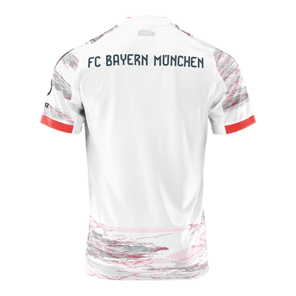 Bayern Munich Mens Away Soccer Jersey 2025/26 White