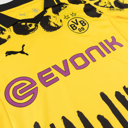 Borussia Dortmund Mens Home Soccer Jersey World Cup KidSuper 2025/26 Yellow