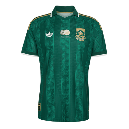 South Africa Mens Away Soccer Jersey World Cup 2026 Green - Player Version