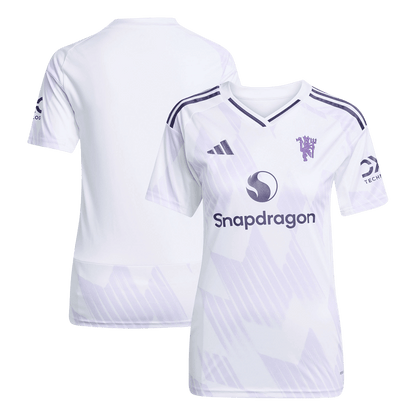 Manchester United Womens Away Soccer Jersey 2025/26 White