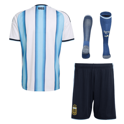 Argentina Mens Home Soccer Full Set World Cup 2026 Blue&White [PREMIUM]