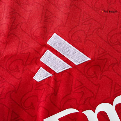 Arsenal Mens Home Long Sleeve Soccer Jersey 2025/26 Red