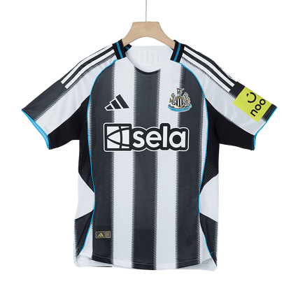 Newcastle United Mens Home Soccer Jersey 2025/26 Black&White - Player Version