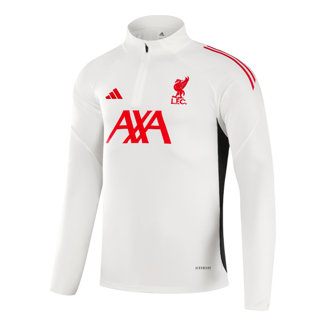 Liverpool Kids Training Tracksuit Kit 2025/26 White