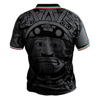 Retro Mexico Mens Soccer Jersey 1998 Black