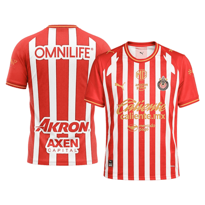 Chivas Mens Home Soccer Jersey 2026/27 Red&White