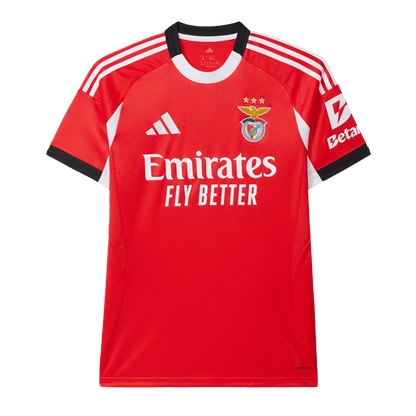 Benfica Mens Home Soccer Jersey 2025/26 Red
