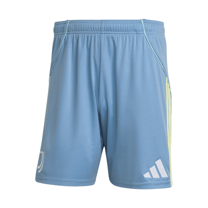 Juventus Mens Away Soccer Shorts 2025/26 Blue