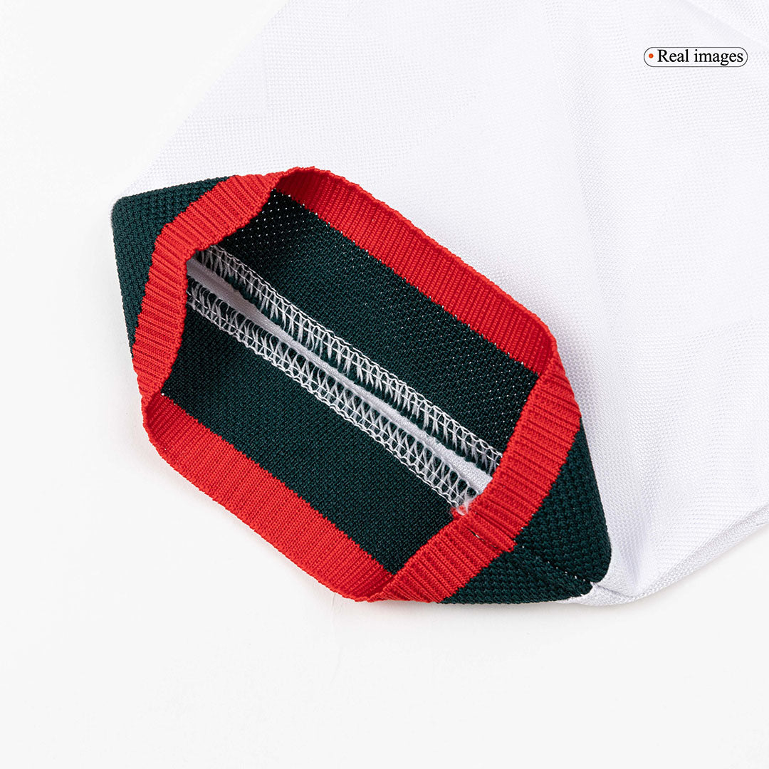 S.GIMENEZ #11 Mexico Mens Away Soccer Jersey World Cup 2026 White - Player Version