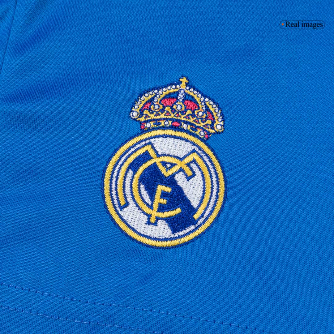 Real Madrid Kids Third Away Soccer Kit 2025/26 Blue