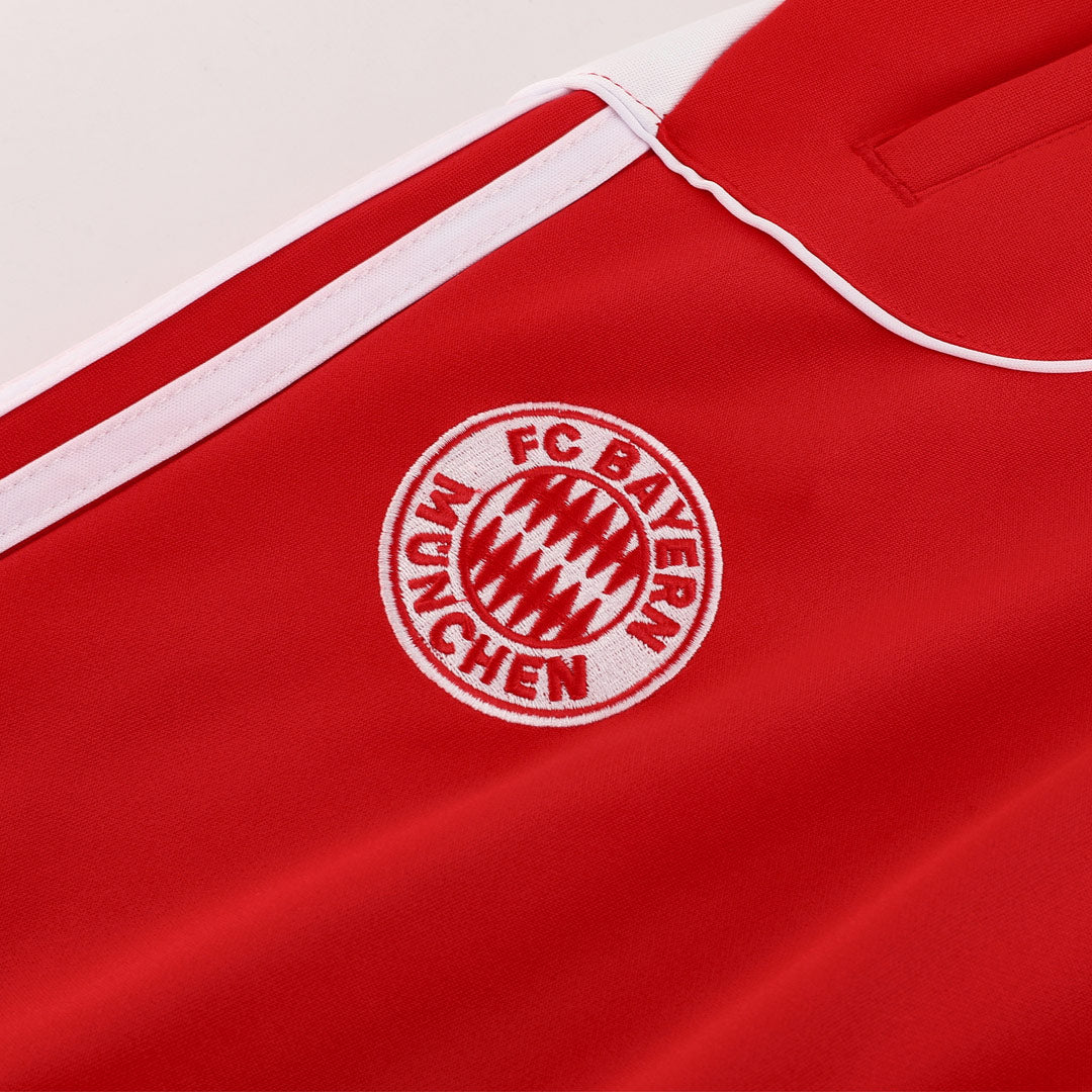 Bayern Munich Mens Training Tracksuit Kit 2025/26 Red