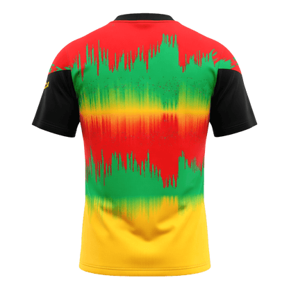 Jamaica Mens Pre-Match Soccer Jersey World Cup 2026 Colorful
