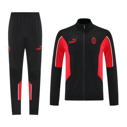 AC Milan Mens Training Tracksuit Kit 2025/26 Black