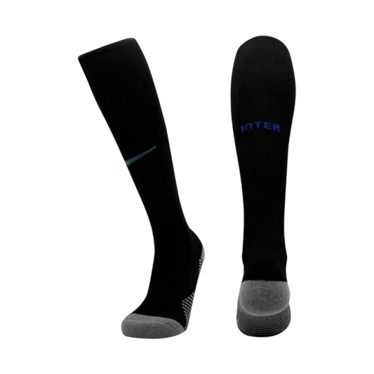 Inter Milan Kids Home Soccer Socks 2025/26 Black [PREMIUM]