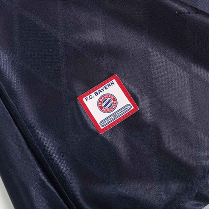 Retro Bayern Munich Mens Home Soccer Jersey 1997/99 Black&Red
