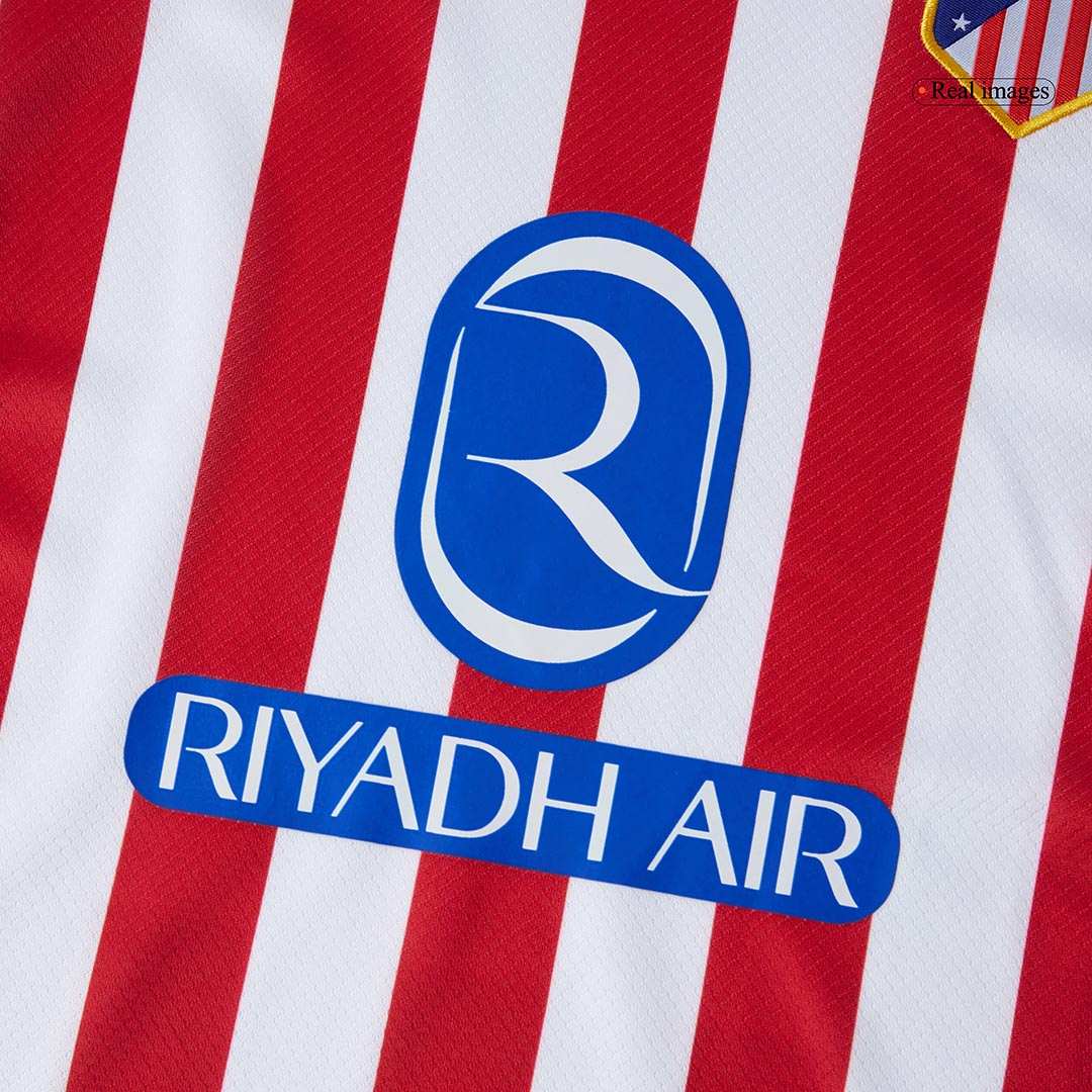 Atletico Madrid Kids Home Soccer Full Set 2025/26 Red&White