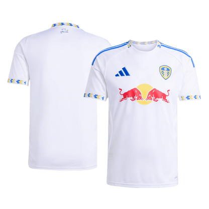 Leeds United Mens Home Soccer Jersey 2025/26 White