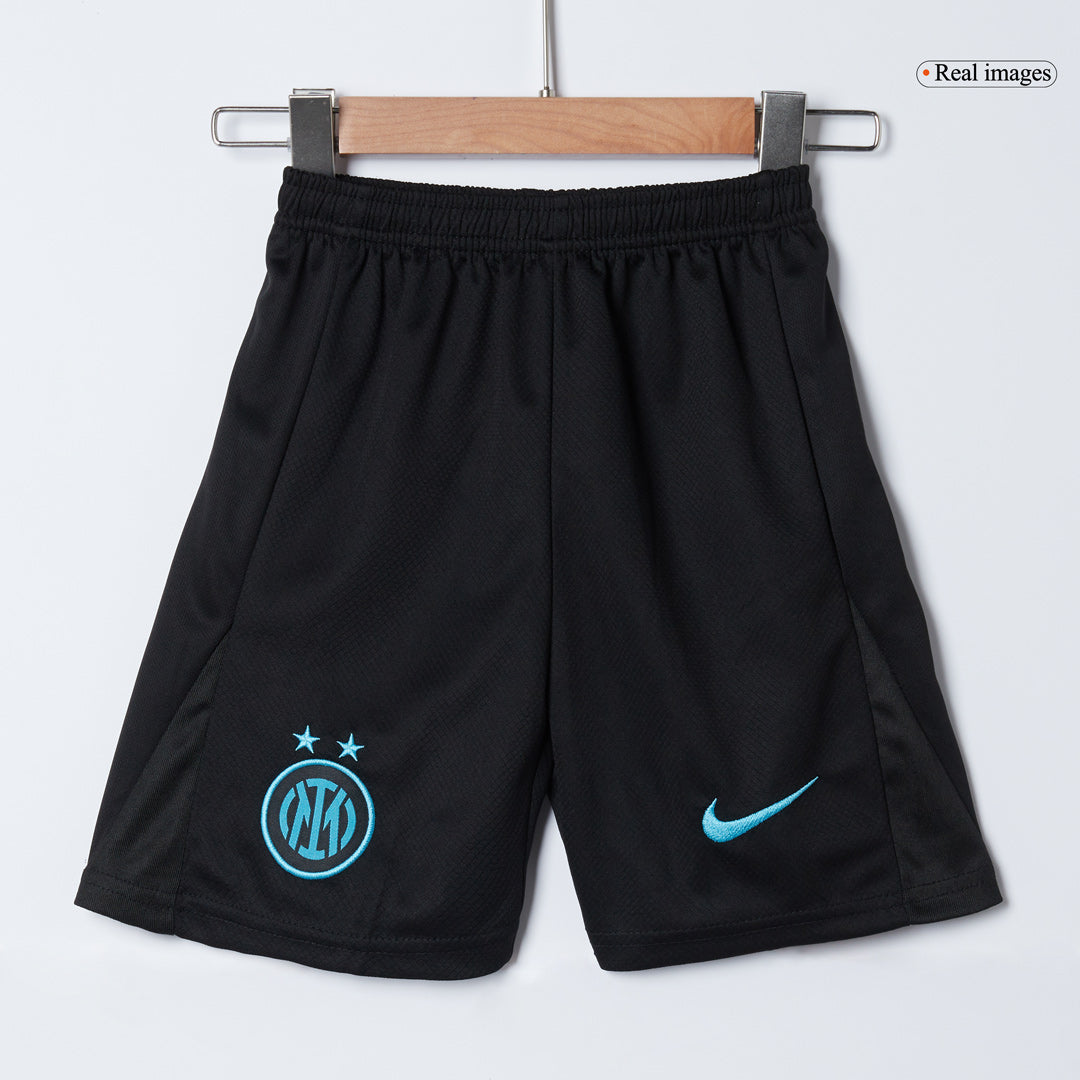 Inter Milan Kids Home Soccer Full Set 2025/26 Blue&Black