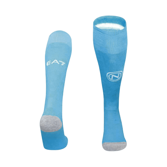 Napoli Mens Home Soccer Socks 2025/26 Blue [PREMIUM]
