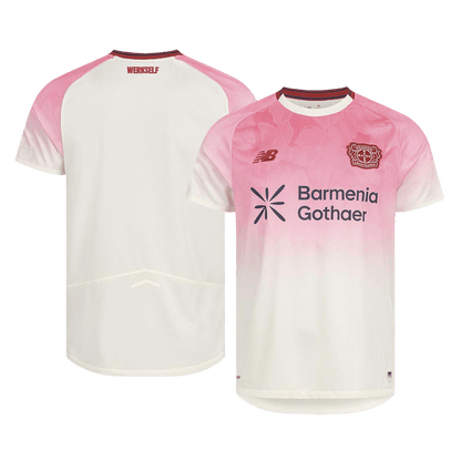 Bayer 04 Leverkusen Mens Away Soccer Jersey 2025/26 Pink