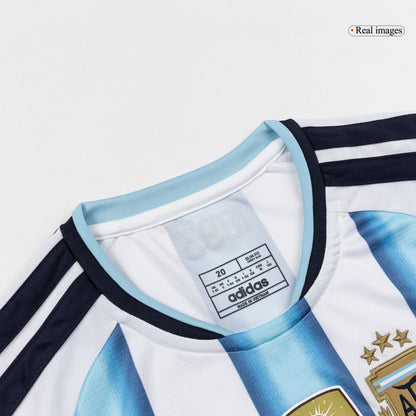 Argentina Kids Home Soccer Kit World Cup 2026 Blue&White [PREMIUM]