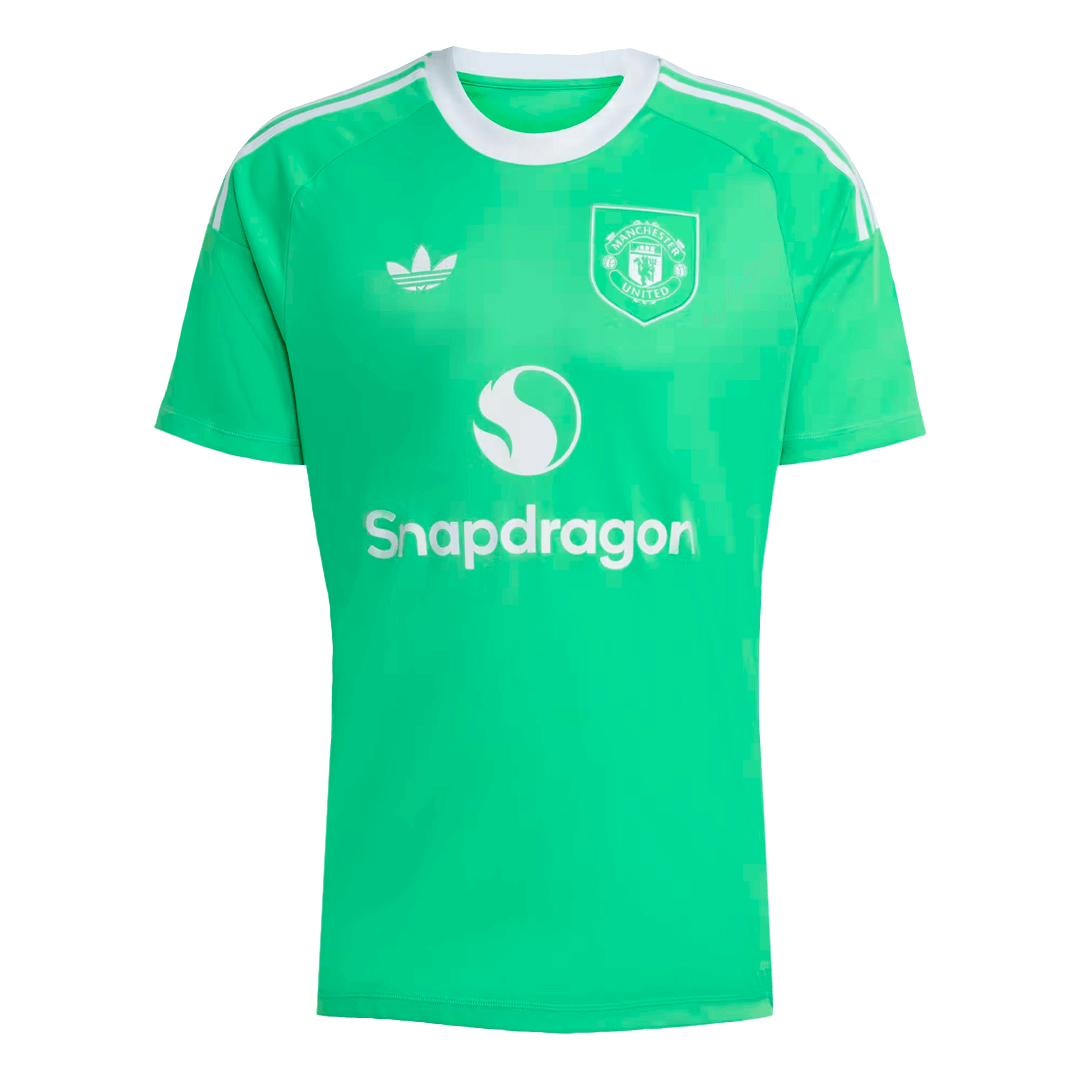 Manchester United Mens Soccer Jersey 2025/26 Green