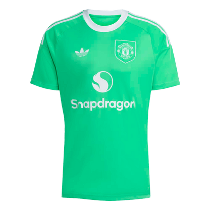 Manchester United Mens Soccer Jersey 2025/26 Green