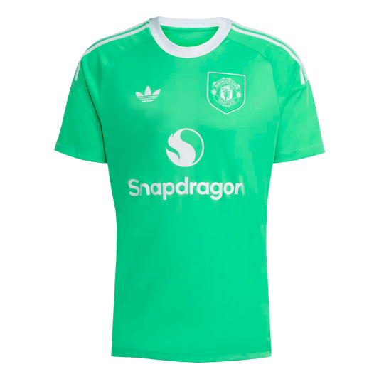 Manchester United Mens Soccer Jersey 2025/26 Green