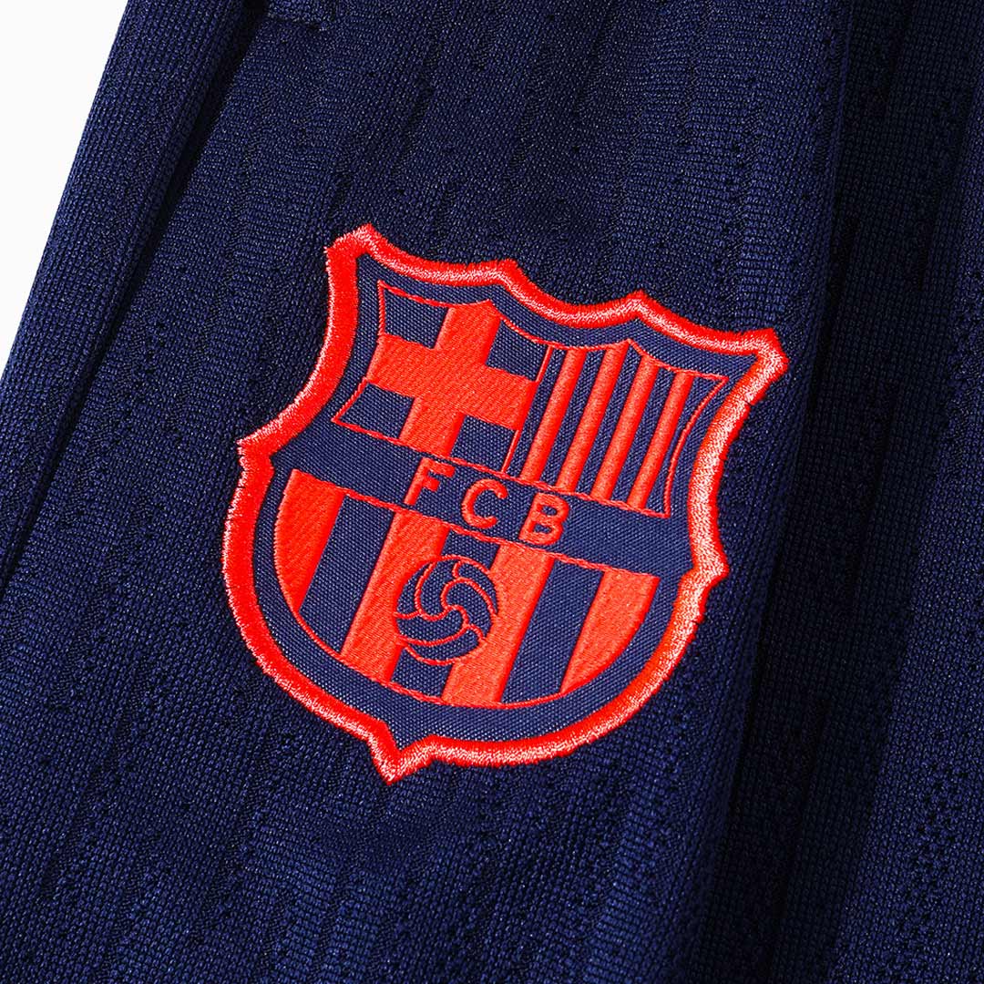 Barcelona Mens Training Tracksuit Kit 2025/26 Black&Orange