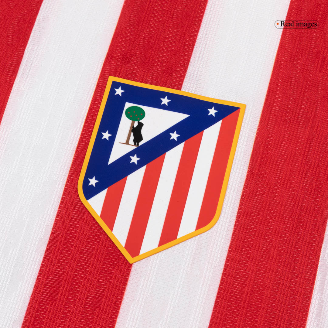 SØRLOTH #9 Atletico Madrid Mens Home Soccer Jersey 2025/26 Red&White - Player Version