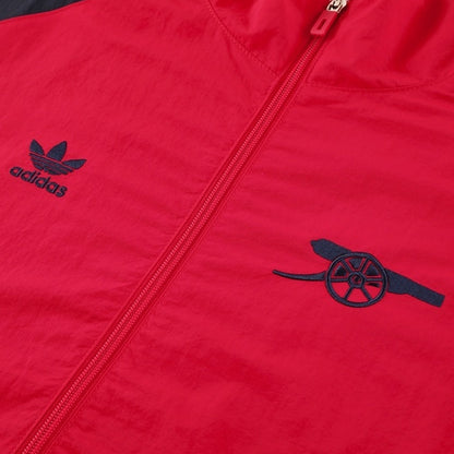 Arsenal Mens Windbreaker Jacket 2025/26 Red