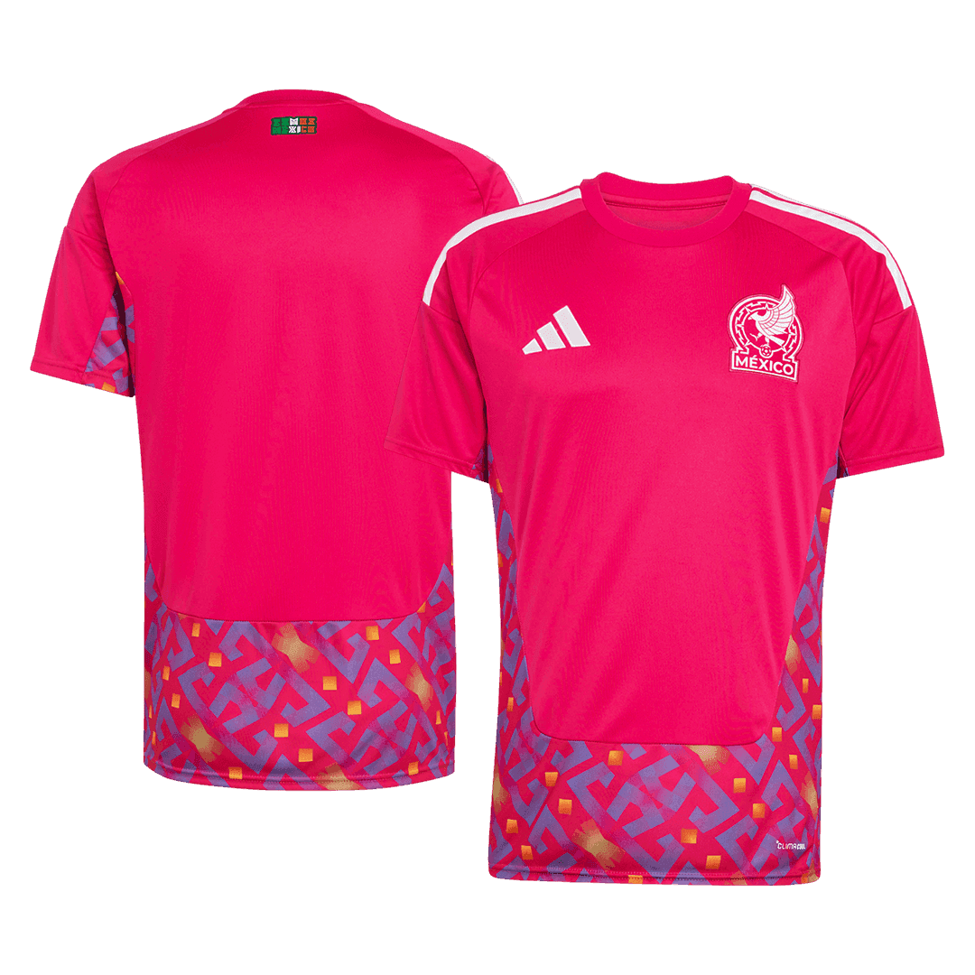 Mexico Mens Soccer Jersey World Cup 2026 Pink